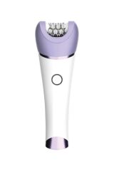 TEP-02 Beyaz 6 Başlıklı (Yüz+Koltuk Altı+Bikini Bölgesi+Bacak) Islak Ve Kuru Kablosuz Epilatö