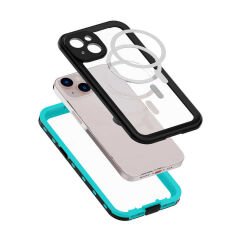 iPhone 14 Kılıf 1-1 Su Geçirmez Kılıf Siyah