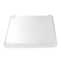 iPad 10.2 2021 (9.Nesil) Kılıf Nitro Anti Shock Darbe Emici Köşe Korumalı Şeffaf Silikon Kapak Renksiz