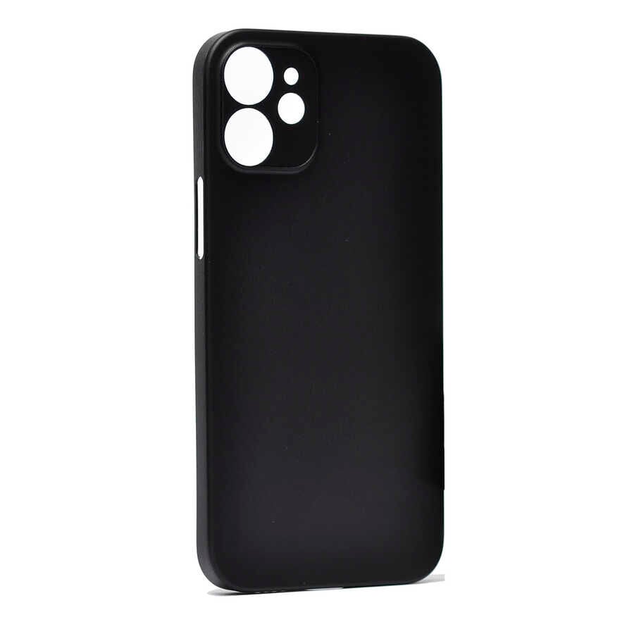 iPhone 12 Kılıf 1.Kalite PP Silikon Siyah