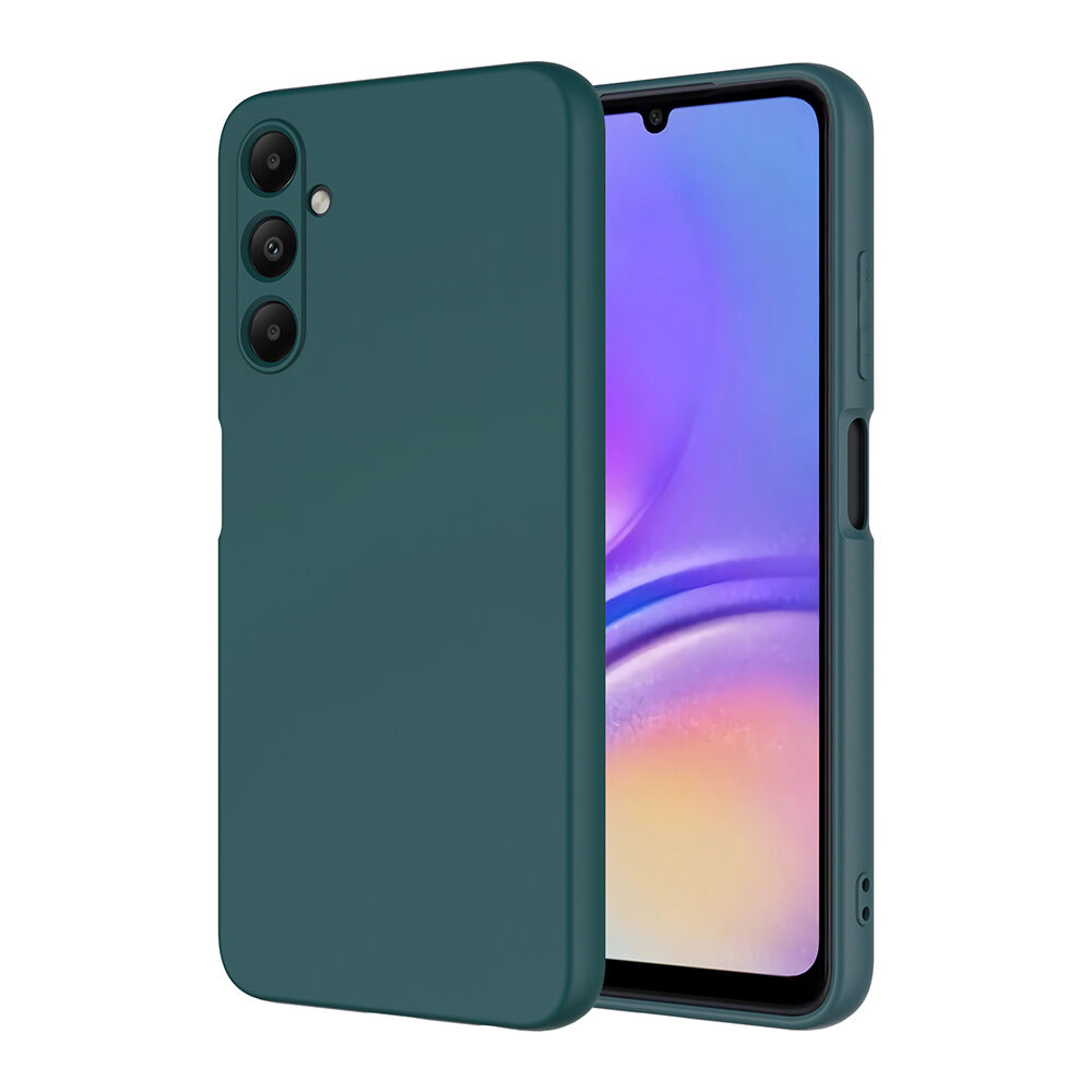 Samsung Galaxy A16 Kılıf Kamera Korumali Mara Lansman Kapak Koyu Yeşil