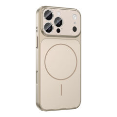 iPhone 16 Pro Uyumlu İphone 17 Görünümlü Kılıf Kablosuz Şarj Özellikli Kamera Korumalı Formen Kapak Mavi