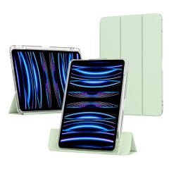 iPad Air 13 2024 Kılıf Magnetik Ayrılabilen Airbagli Sliding Tablet Kılıfı