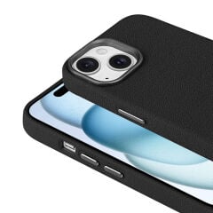 iPhone 14 Kılıf Magsafe Şarj Özellikli PU Deri Adora Kapak