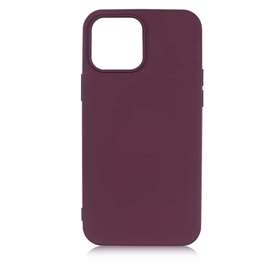 iPhone 13 Pro Max Kılıf LSR Lansman Kapak Mürdüm