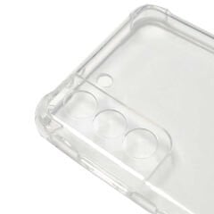 Samsung Galaxy S21 Kılıf Nitro Anti Shock Darbe Emici Köşe Korumalı Şeffaf Silikon Kapak