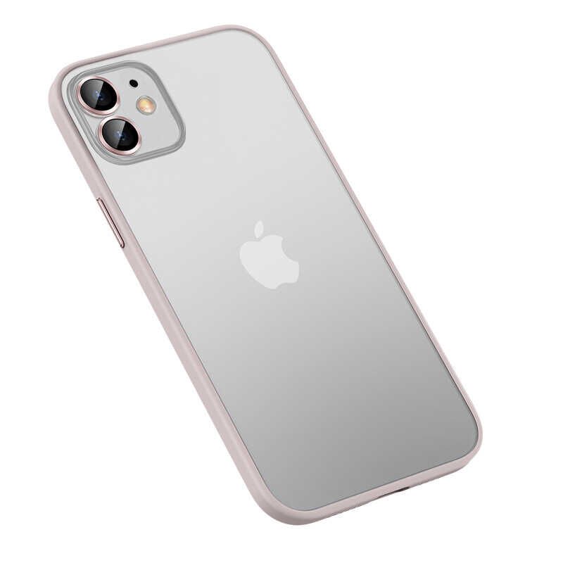 iPhone 11 Kılıf Retro Kapak Rose Gold