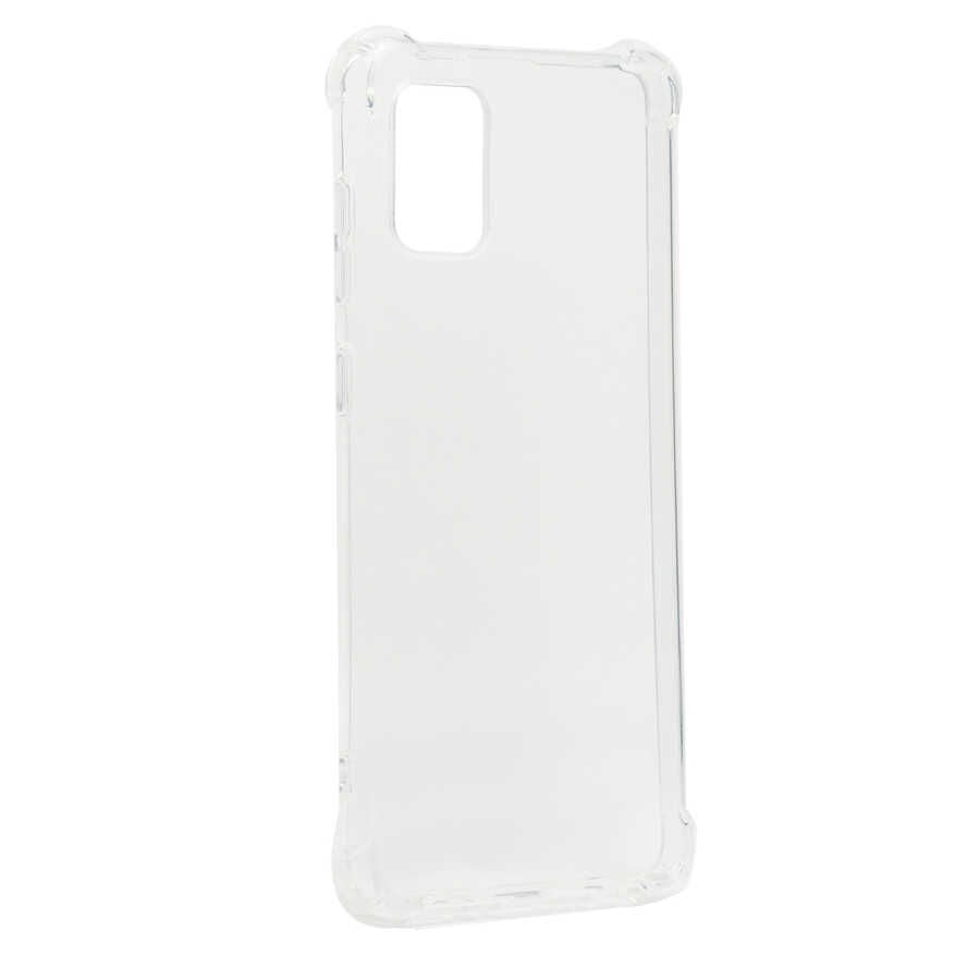 Samsung Galaxy A31 Kılıf Nitro Anti Shock Darbe Emici Köşe Korumalı Şeffaf Silikon Kapak