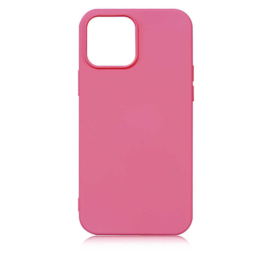 iPhone 13 Pro Max Kılıf LSR Lansman Kapak Pembe Koyu