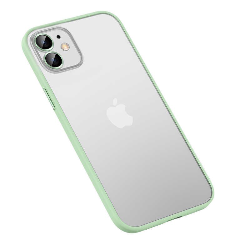 iPhone 11 Kılıf Retro Kapak Yeşil
