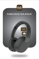 Bluetooth Kulaklık Kulak Üstü Kablosuz Kulaklık HD50 Siyah