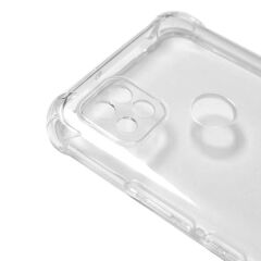 Xiaomi Redmi 9C Kılıf Nitro Anti Shock Darbe Emici Köşe Korumalı Şeffaf Silikon Kapak