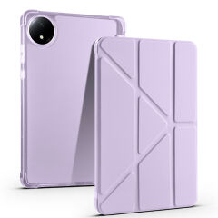 Xiaomi Redmi Pad SE 8.7 Kılıf Tri Folding Kalem Bölmeli Standlı Kılıf