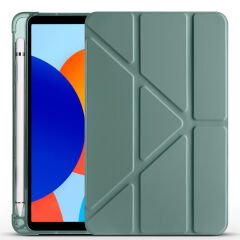 Xiaomi Redmi Pad SE 8.7 Kılıf Tri Folding Kalem Bölmeli Standlı Kılıf