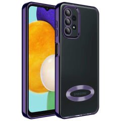 Samsung Galaxy A23 Kamera Korumalı Logo Gösteren Omega Kapak kılıf