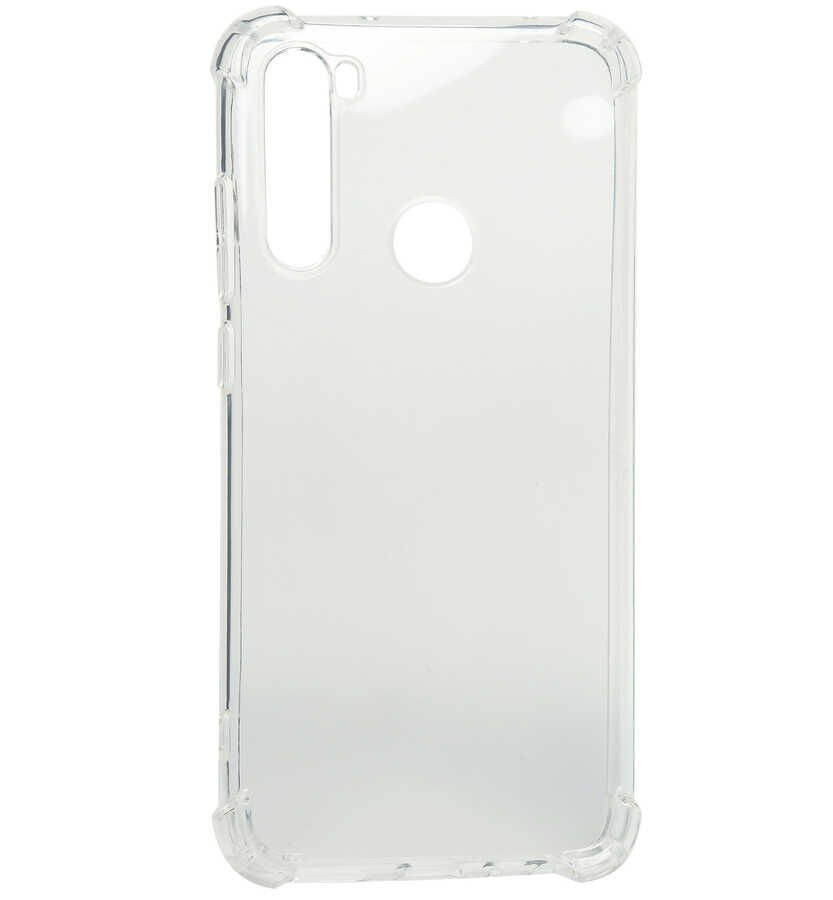 Xiaomi Redmi Note 8 Kılıf Nitro Anti Shock Darbe Emici Köşe Korumalı Şeffaf Silikon Kapak