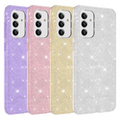 Samsung Galaxy A13 5G Kılıf Shining Silikon Pembe