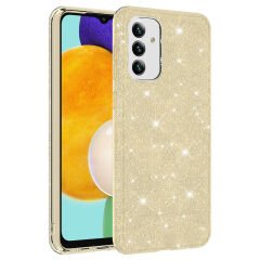 Samsung Galaxy A13 5G Kılıf Shining Silikon Pembe