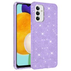 Samsung Galaxy A13 5G Kılıf Shining Silikon Pembe