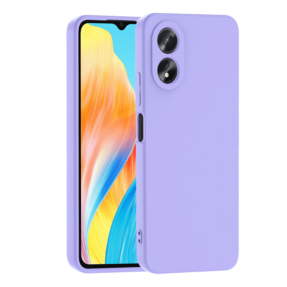 Oppo A38 Kılıf Kamera Korumali Mara Lansman Kapak Lila