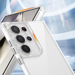 Samsung Galaxy S24 Ultra Kılıf Airbagli Takılabilir Askı Aparatlı Snap Silikon Kapak