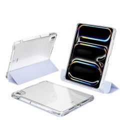 iPad Pro 11 2024 Kılıf Magnetik Ayrılabilen Airbagli Sliding Tablet Kılıfı