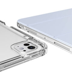 iPad Pro 11 2024 Kılıf Magnetik Ayrılabilen Airbagli Sliding Tablet Kılıfı Siyah