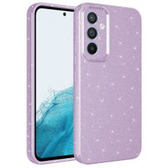 Samsung Galaxy A34 Kılıf Kamera Korumalı Simli Lüks Koton Kapak Kılıf