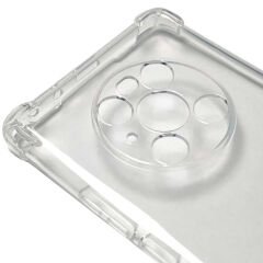 Huawei Mate 40 Pro Kılıf Nitro Anti Shock Darbe Emici Köşe Korumalı Şeffaf Silikon Kapak Renksiz