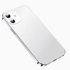 iPhone 11 Kılıf Bobo Kapak Gümüş