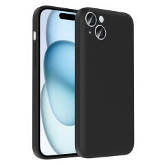 iPhone 15 Plus Kılıf Kamera Korumalı Kartlık Hazneli Vitra Kapak