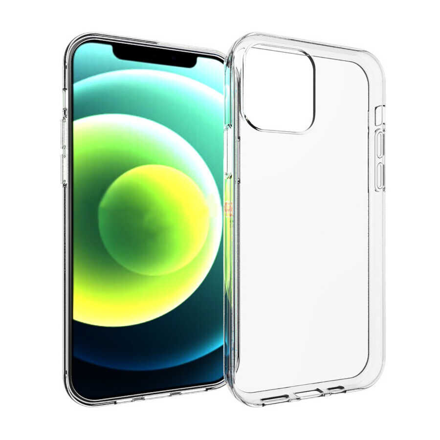 iPhone 15 Pro Kılıf Süper Silikon Kapak Renksiz