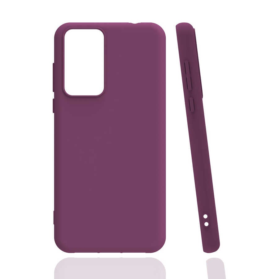Xiaomi Mi 12T Pro Kılıf Biye Silikon Mor