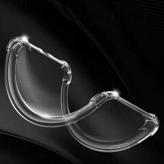 Samsung Galaxy A52 Kılıf Nitro Anti Shock Darbe Emici Köşe Korumalı Şeffaf Silikon Kapak Renksiz