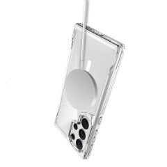 Samsung Galaxy S24 Ultra Kılıf Magsafe Şarj Özellikli T-Max Magsafe Kapak