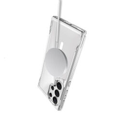 Samsung Galaxy S24 Ultra Kılıf Magsafe Şarj Özellikli T-Max Magsafe Kapak