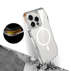 iPhone 16 Pro Max Kılıf Magsafe Şarj Özellikli T-Max Magsafe Kapak