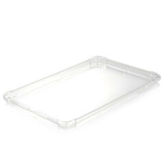 iPad Mini 5 Kılıf Nitro Anti Shock Darbe Emici Köşe Korumalı Şeffaf Silikon Kapak Renksiz