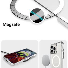 iPhone 16 Pro Kılıf Magsafe Şarj Özellikli T-Max Magsafe Kapak