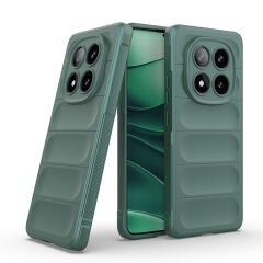 Xiaomi Redmi Note 14 Pro 5G Kılıf Esnek TPU Oyuklu Arka Yüzey Tasarımlı Etnik Silikon Kapak