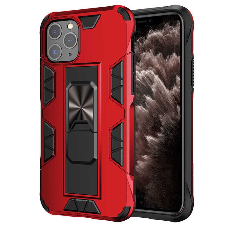 iPhone 11 Pro Max Kılıf Volve Kapak Kırmızı