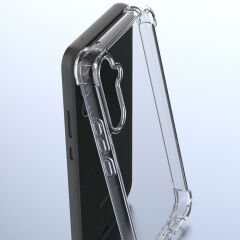 Samsung Galaxy A34 Kılıf Nitro Anti Shock Darbe Emici Köşe Korumalı Şeffaf Silikon Kapak