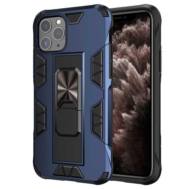 iPhone 11 Pro Max Kılıf Volve Kapak Lacivert