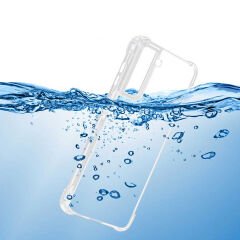 Samsung Galaxy S21 Plus Kılıf Nitro Anti Shock Darbe Emici Köşe Korumalı Şeffaf Silikon Kapak