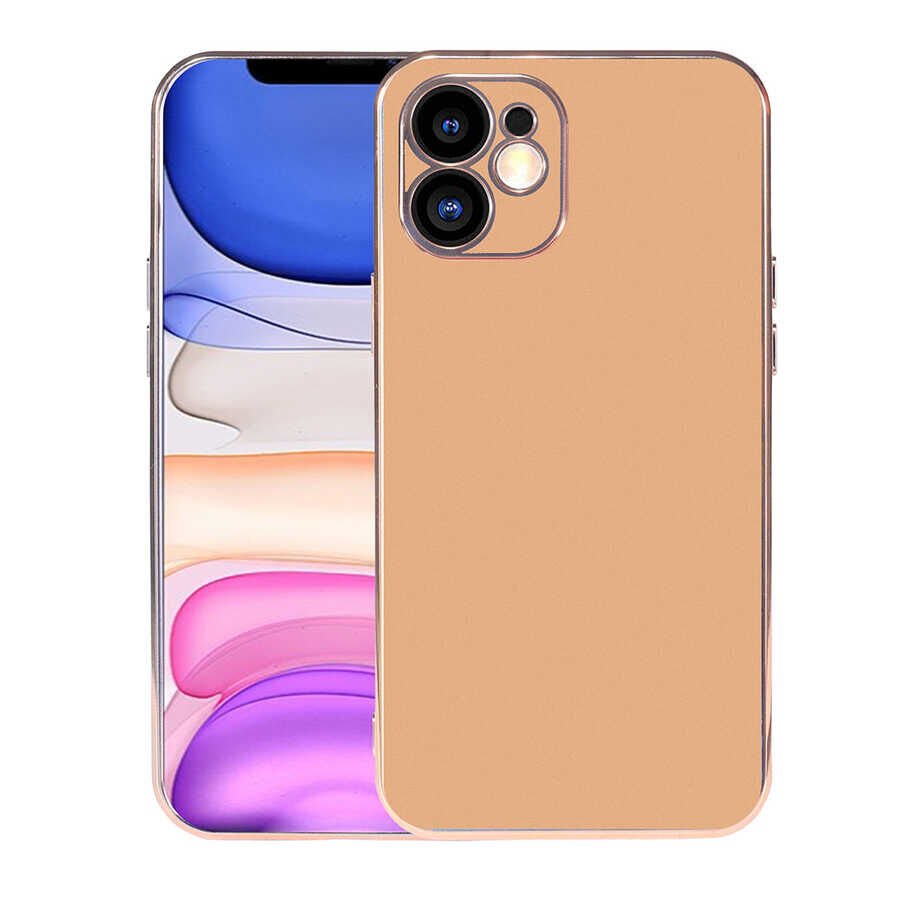 iPhone 11 Kılıf Viyana Kapak Gold