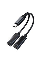 iPhone 15 Pro 15 Plus 15 Pro Max 16 16 Pro 16 Pro Max  Uyumlu Type-C Kulaklık Çevirici Dönüştürücü Bluetooth Gerektirmez