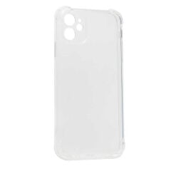 iPhone 11 Kılıf Nitro Anti Shock Darbe Emici Köşe Korumalı Şeffaf Silikon Kapak