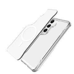 Samsung Galaxy S24 Plus Kılıf Magsafe Şarj Özellikli T-Max Magsafe Kapak