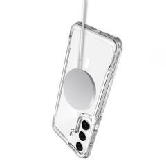 Samsung Galaxy S24 Plus Kılıf Magsafe Şarj Özellikli T-Max Magsafe Kapak