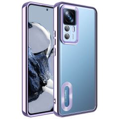 Xiaomi Mi 12T Kılıf Kamera Korumalı Logo Gösteren Omega Kapak kılıf